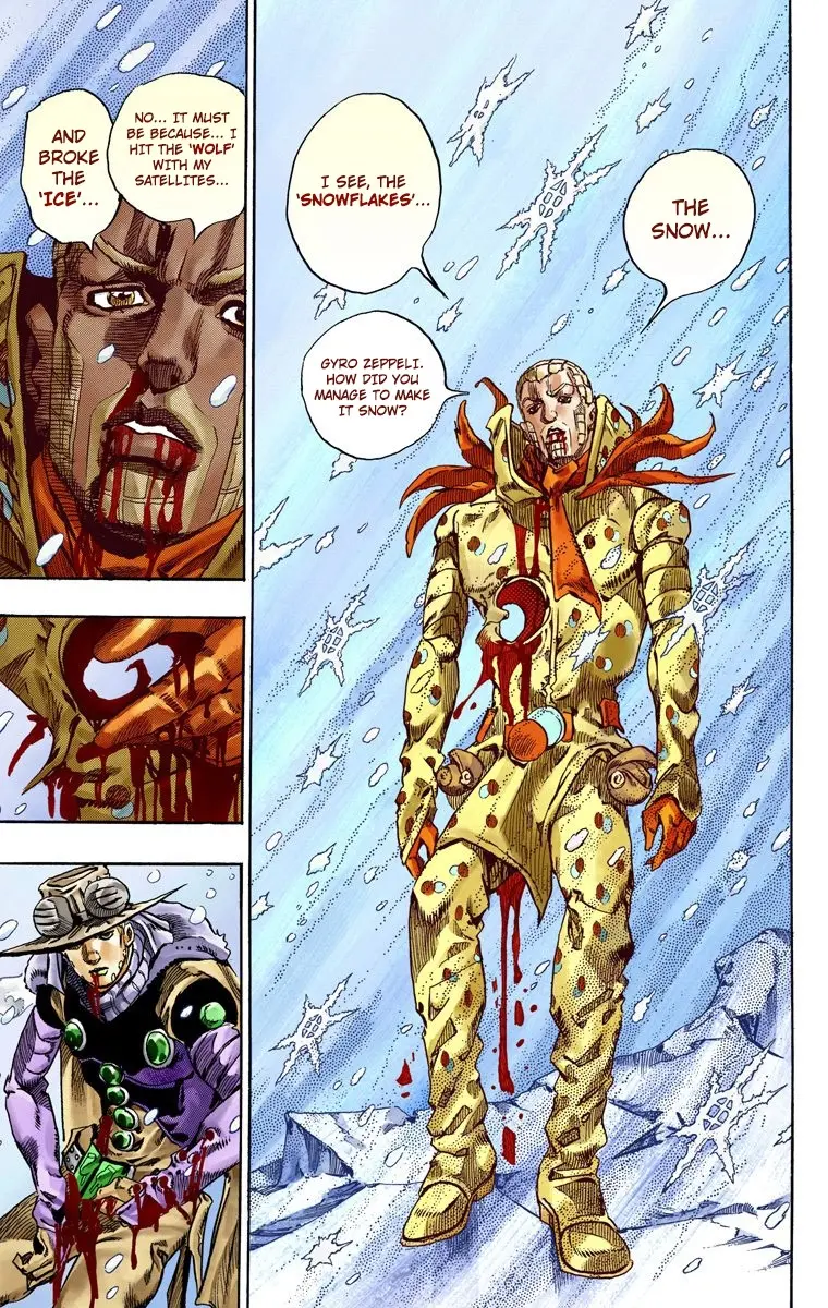 JoJo's Bizarre Adventure Steel Ball Run Colored Manga β Chapter 54 β Page 34