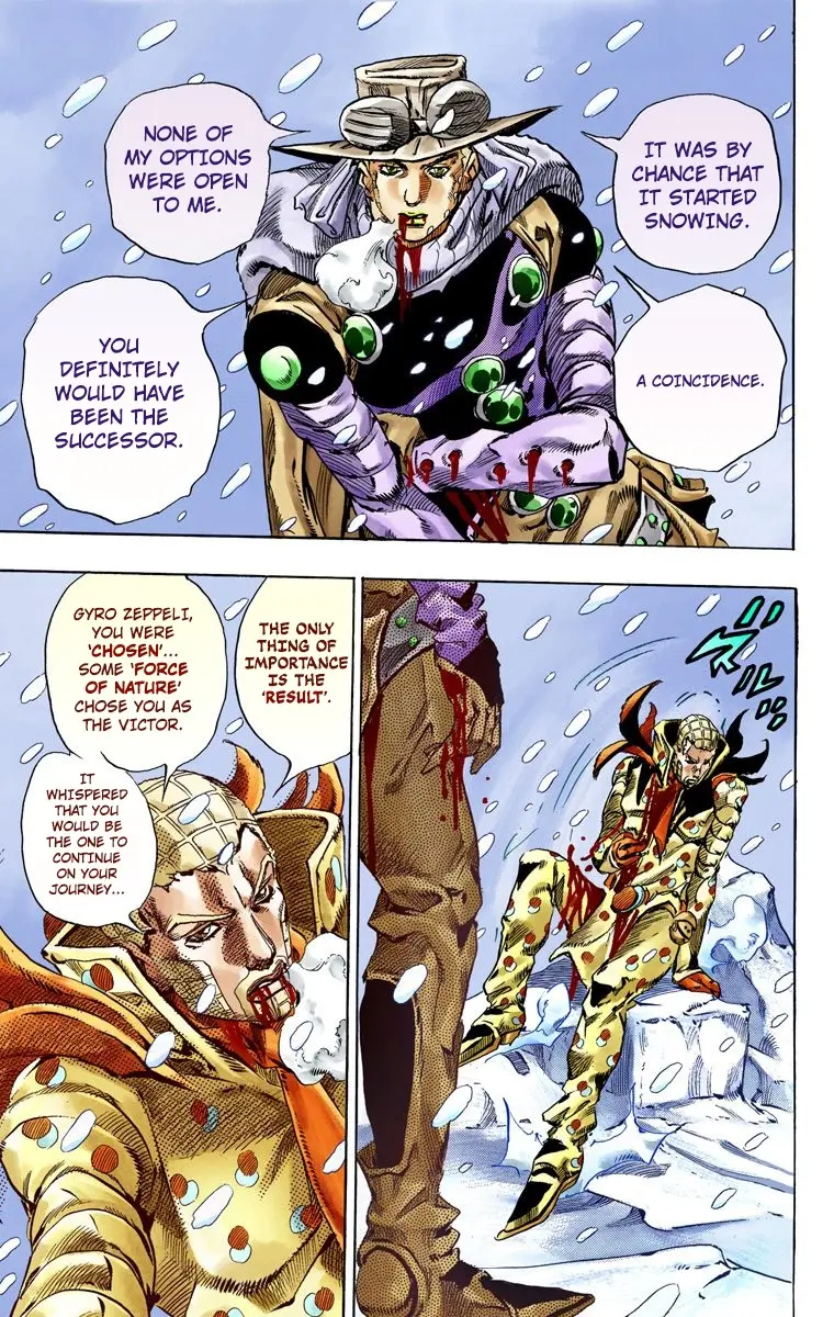 JoJo's Bizarre Adventure Steel Ball Run Colored Manga β Chapter 54 β Page 36