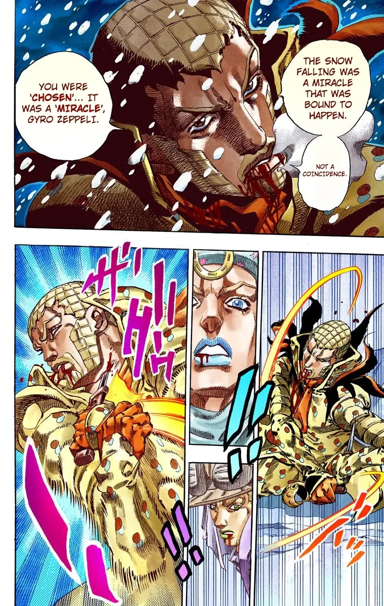 JoJo's Bizarre Adventure Steel Ball Run Colored Manga β Chapter 54 β Page 37