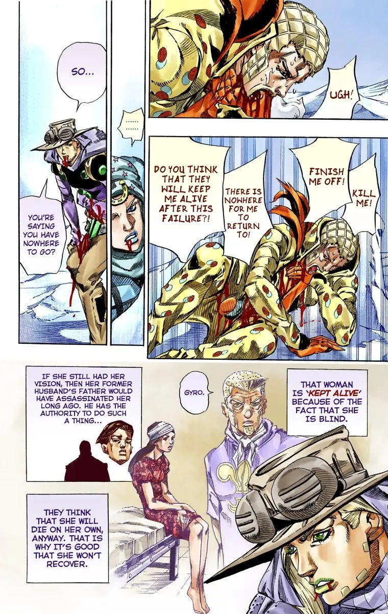 JoJo's Bizarre Adventure Steel Ball Run Colored Manga β Chapter 54 β Page 39
