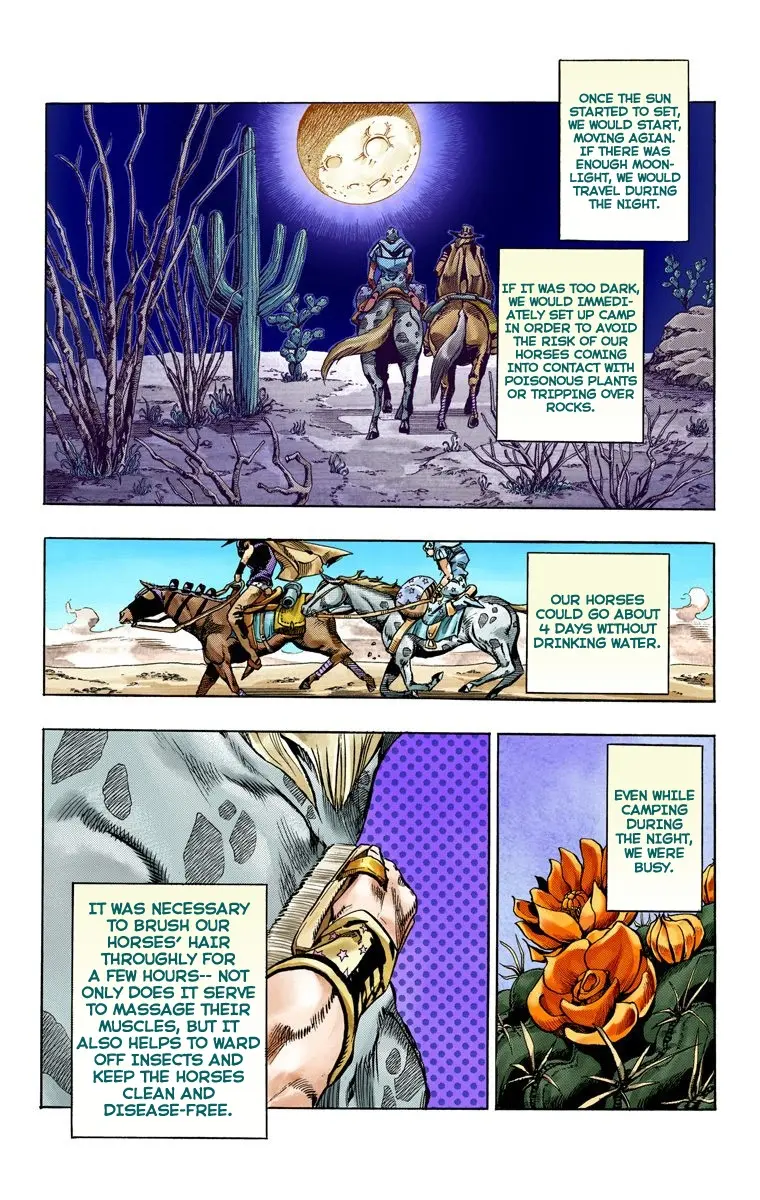 JoJo's Bizarre Adventure Steel Ball Run Colored Manga β Chapter 55 β Page 4