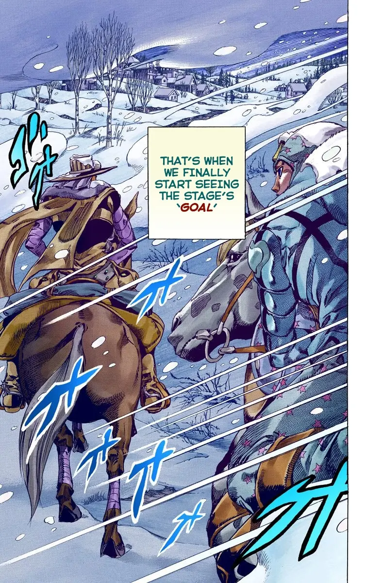 JoJo's Bizarre Adventure Steel Ball Run Colored Manga β Chapter 55 β Page 9