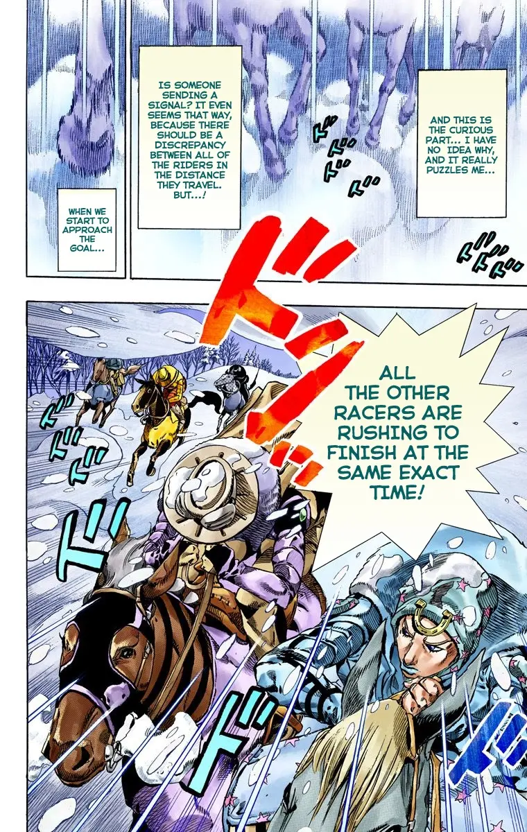 JoJo's Bizarre Adventure Steel Ball Run Colored Manga β Chapter 55 β Page 10