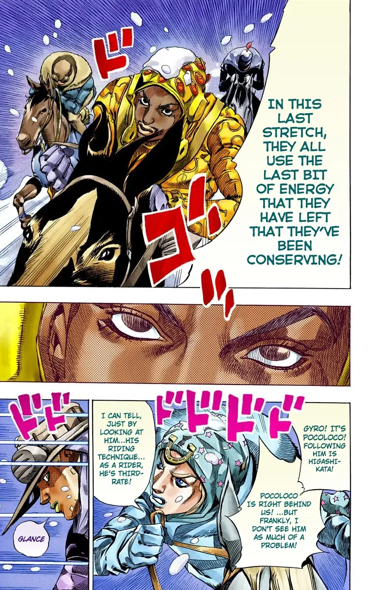 JoJo's Bizarre Adventure Steel Ball Run Colored Manga β Chapter 55 β Page 11