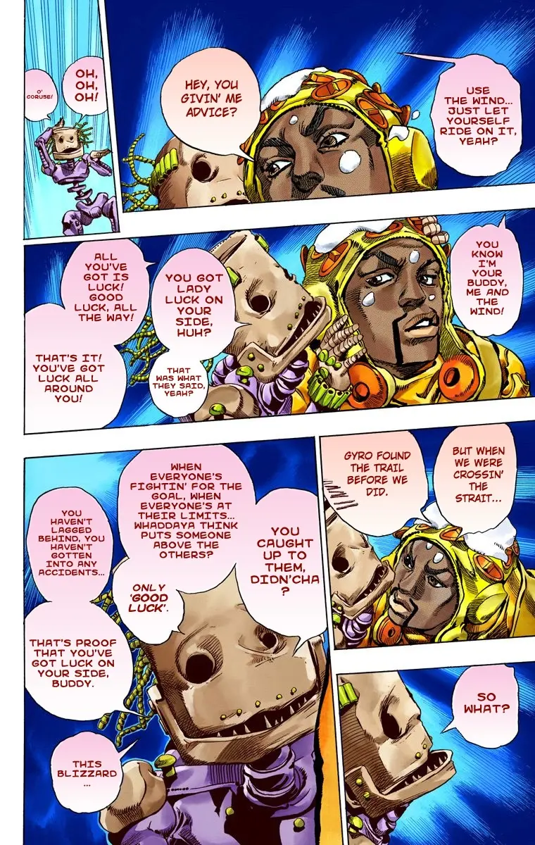 JoJo's Bizarre Adventure Steel Ball Run Colored Manga β Chapter 55 β Page 13