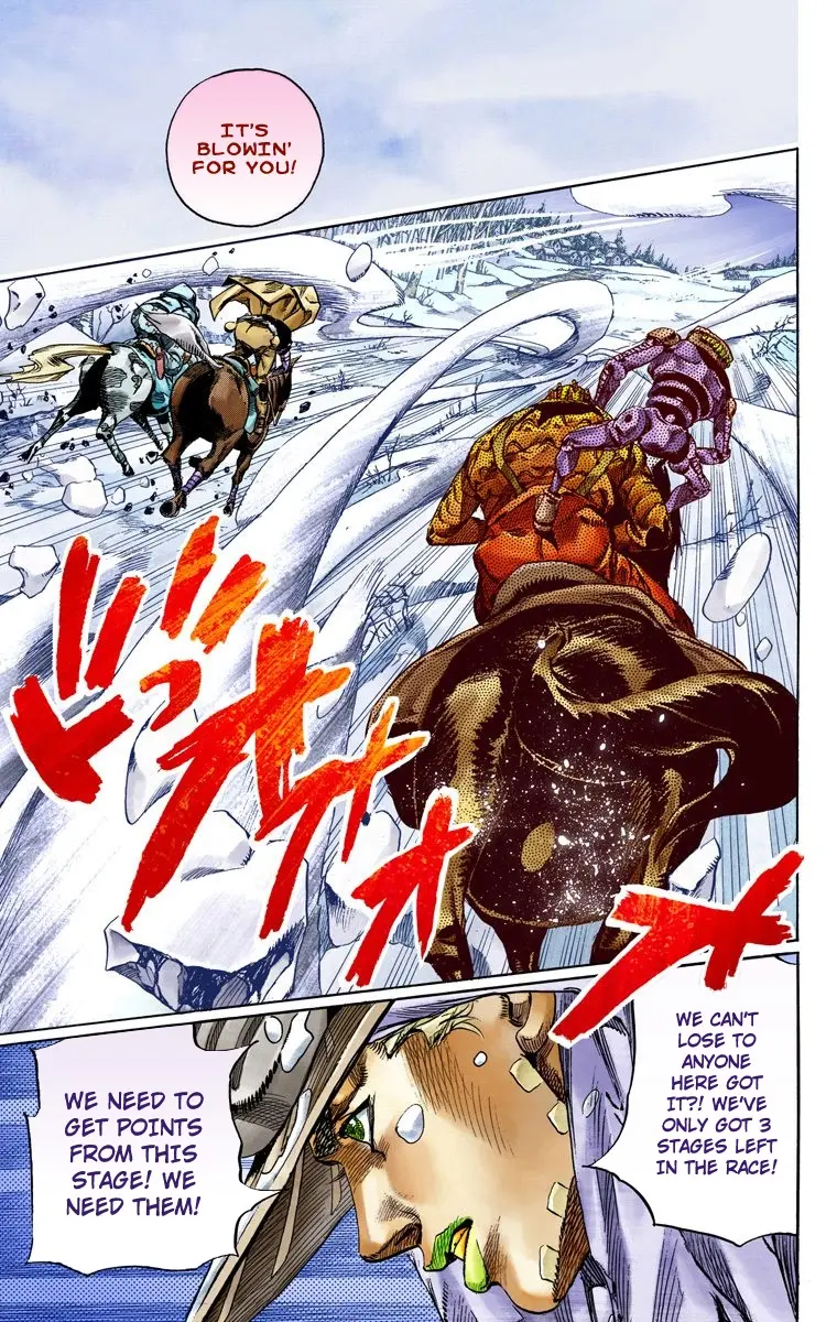 JoJo's Bizarre Adventure Steel Ball Run Colored Manga β Chapter 55 β Page 14