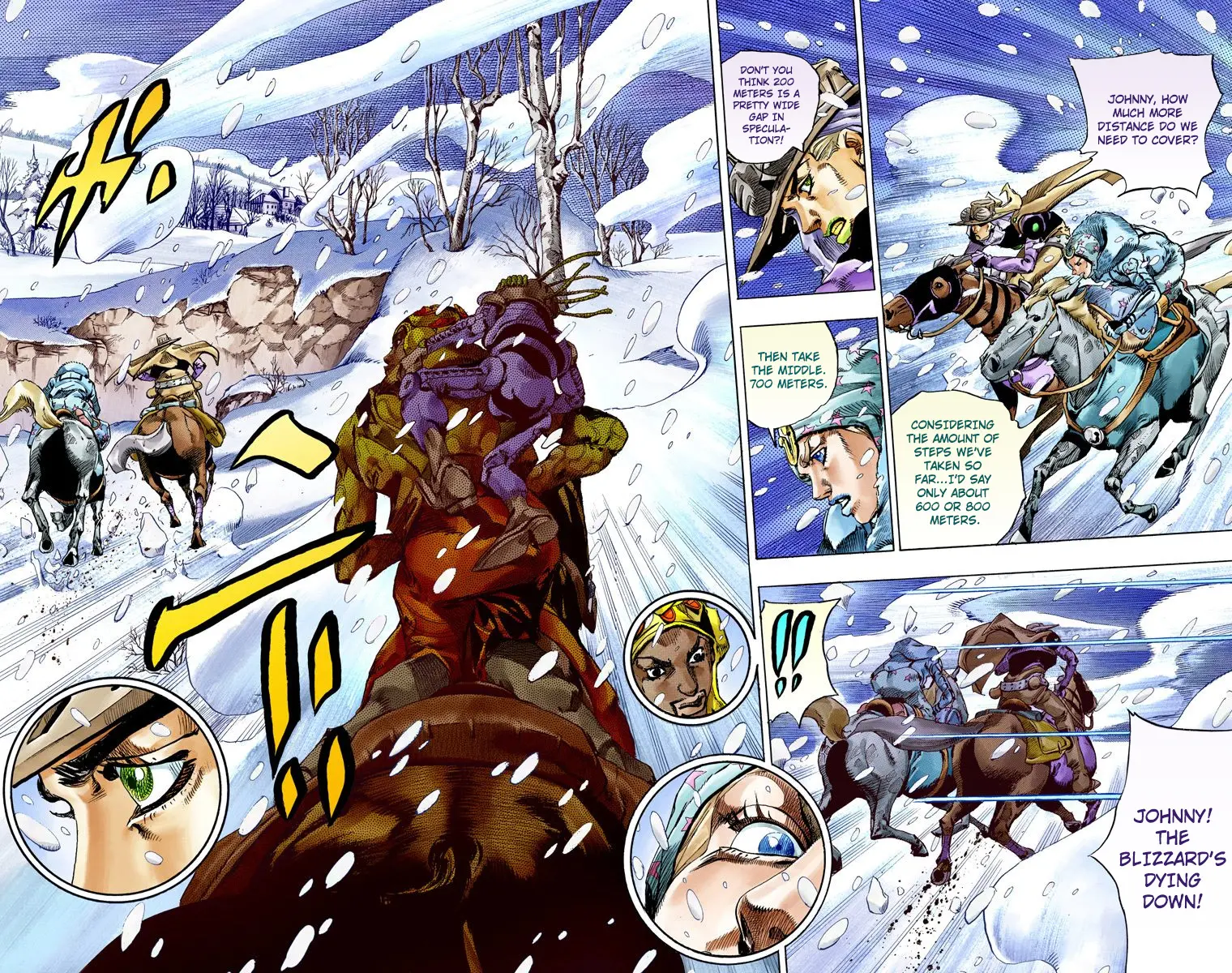 JoJo's Bizarre Adventure Steel Ball Run Colored Manga β Chapter 55 β Page 15