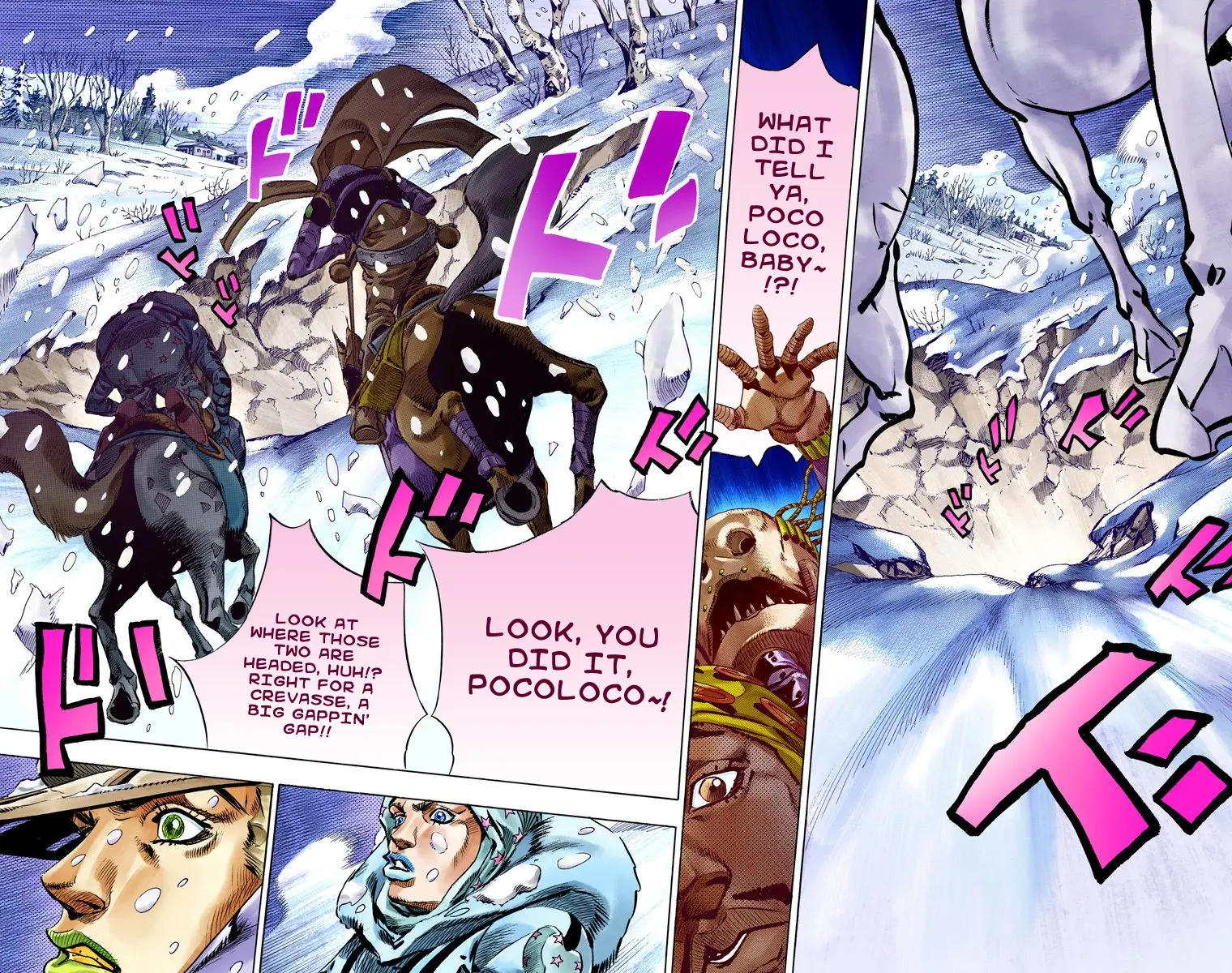 JoJo's Bizarre Adventure Steel Ball Run Colored Manga β Chapter 55 β Page 16