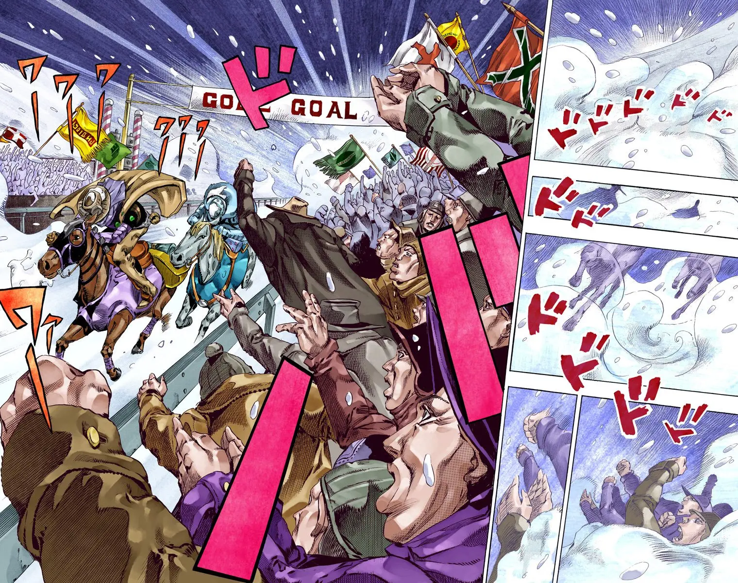 JoJo's Bizarre Adventure Steel Ball Run Colored Manga β Chapter 55 β Page 24