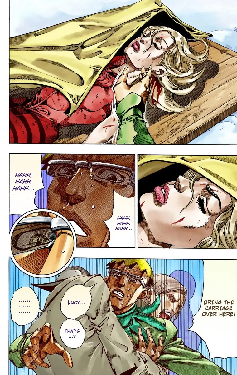 JoJo's Bizarre Adventure Steel Ball Run Colored Manga β Chapter 56 β Page 6
