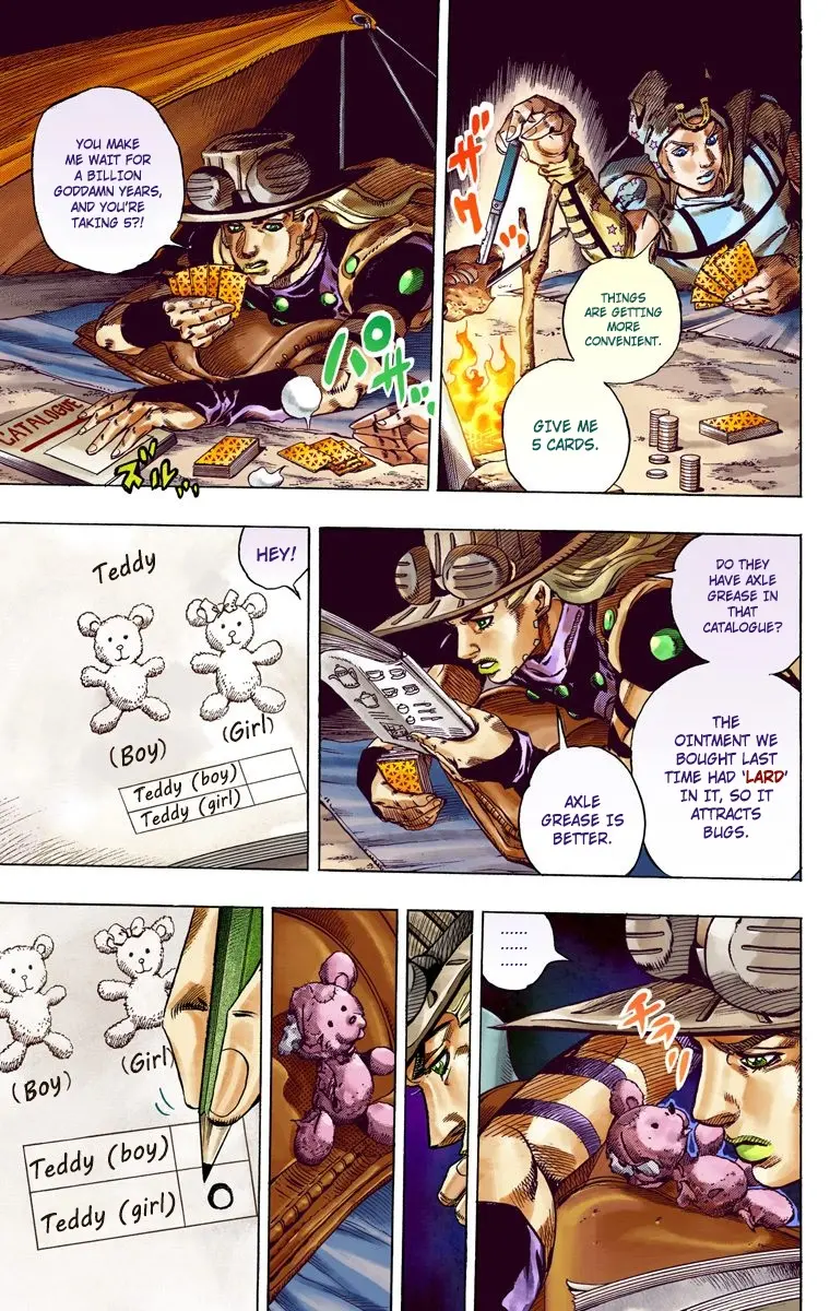 JoJo's Bizarre Adventure Steel Ball Run Colored Manga β Chapter 56 β Page 9