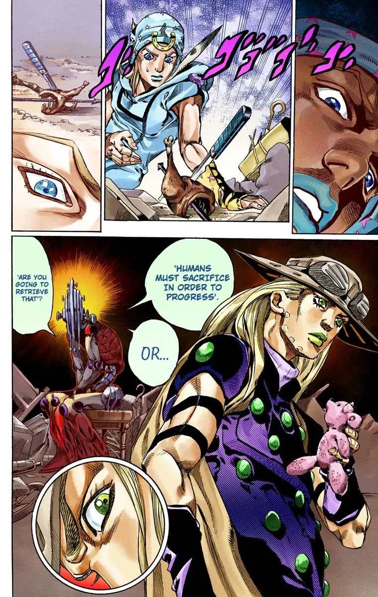 JoJo's Bizarre Adventure Steel Ball Run Colored Manga β Chapter 56 β Page 30