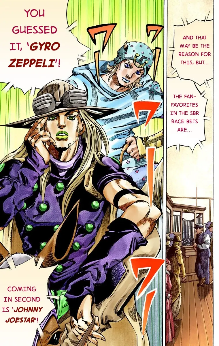 JoJo's Bizarre Adventure Steel Ball Run Colored Manga β Chapter 57 β Page 5