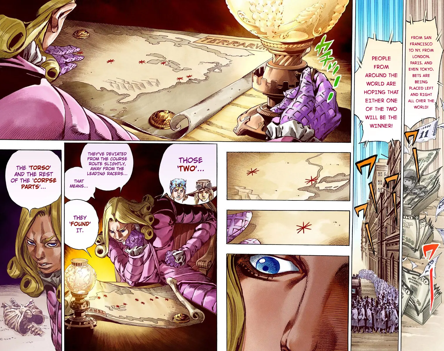 JoJo's Bizarre Adventure Steel Ball Run Colored Manga β Chapter 57 β Page 6