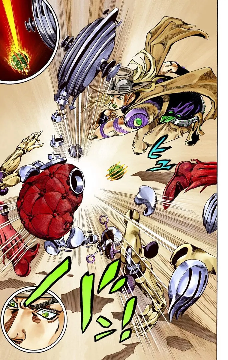 JoJo's Bizarre Adventure Steel Ball Run Colored Manga β Chapter 57 β Page 10
