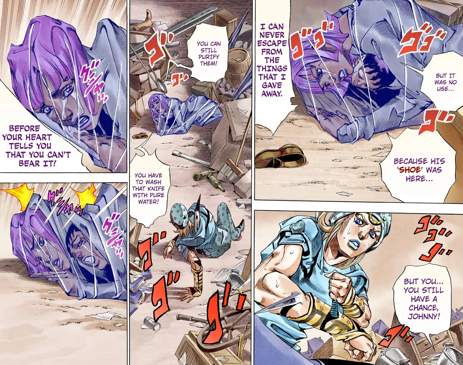 JoJo's Bizarre Adventure Steel Ball Run Colored Manga β Chapter 57 β Page 20