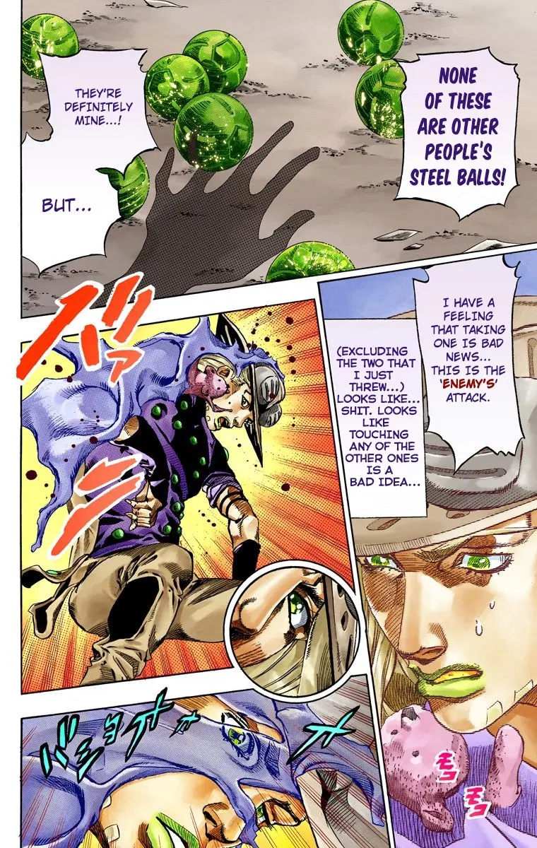 JoJo's Bizarre Adventure Steel Ball Run Colored Manga β Chapter 57 β Page 29