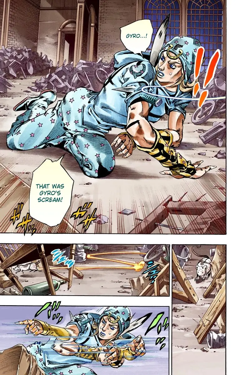 JoJo's Bizarre Adventure Steel Ball Run Colored Manga β Chapter 57 β Page 35