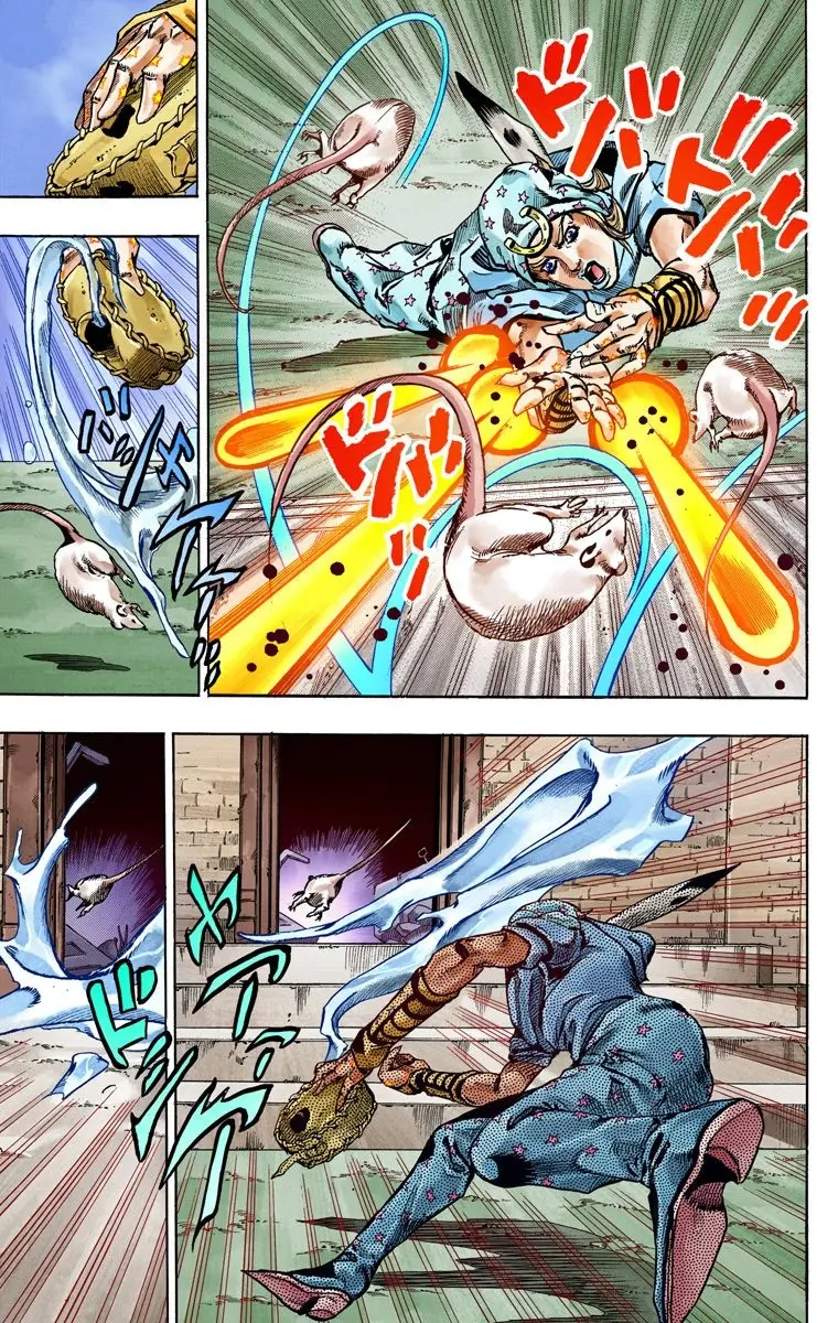 JoJo's Bizarre Adventure Steel Ball Run Colored Manga β Chapter 58 β Page 9