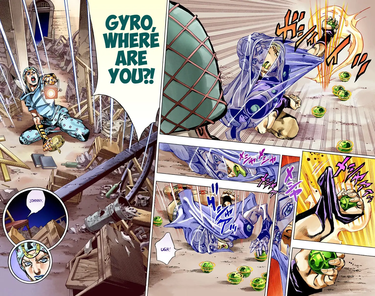 JoJo's Bizarre Adventure Steel Ball Run Colored Manga β Chapter 58 β Page 11