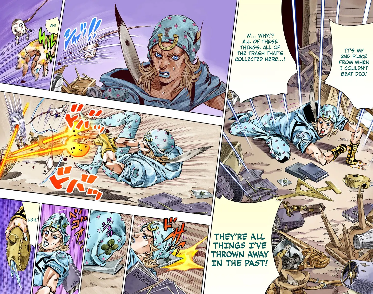 JoJo's Bizarre Adventure Steel Ball Run Colored Manga β Chapter 58 β Page 16