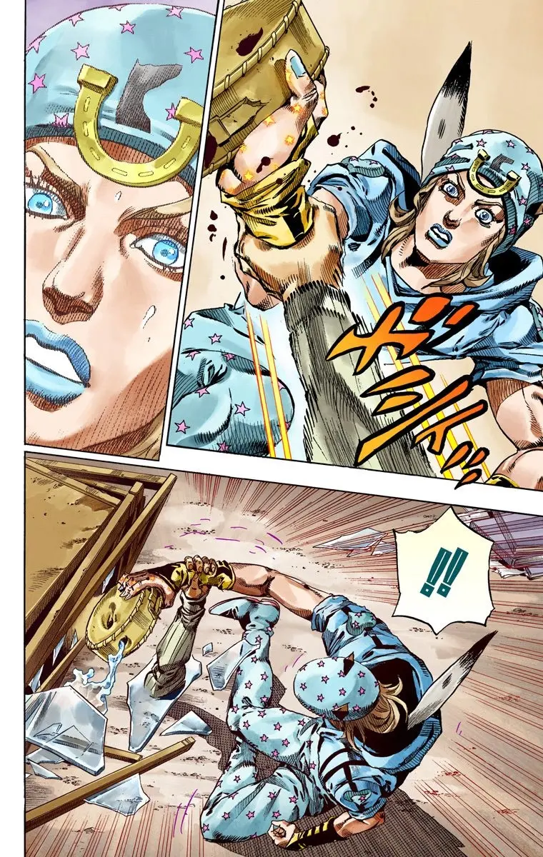 JoJo's Bizarre Adventure Steel Ball Run Colored Manga β Chapter 58 β Page 19