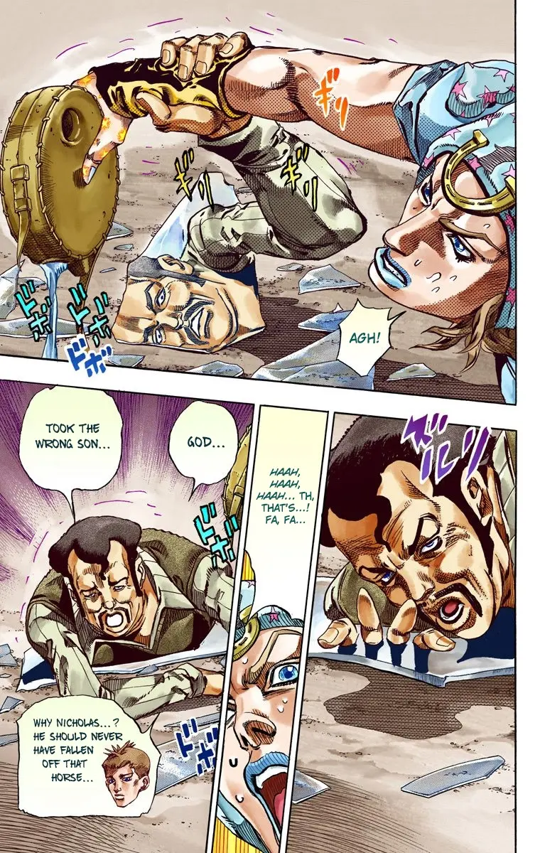 JoJo's Bizarre Adventure Steel Ball Run Colored Manga β Chapter 58 β Page 20