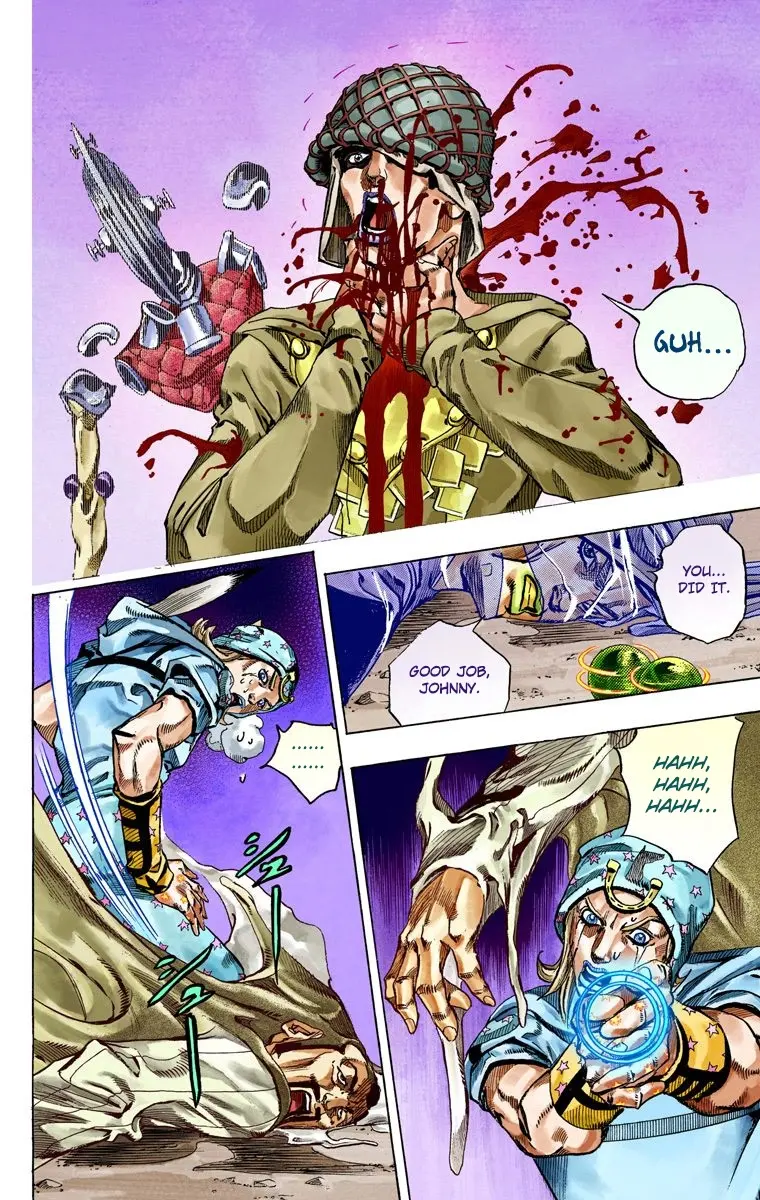JoJo's Bizarre Adventure Steel Ball Run Colored Manga β Chapter 58 β Page 29