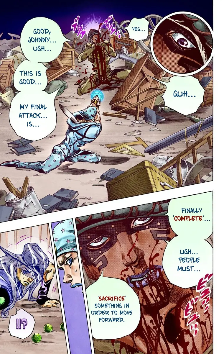 JoJo's Bizarre Adventure Steel Ball Run Colored Manga β Chapter 58 β Page 30
