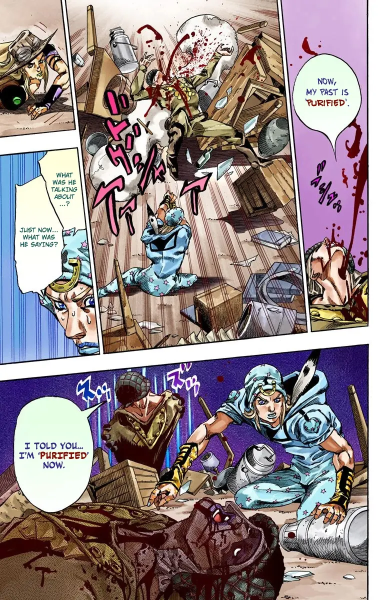 JoJo's Bizarre Adventure Steel Ball Run Colored Manga β Chapter 58 β Page 32