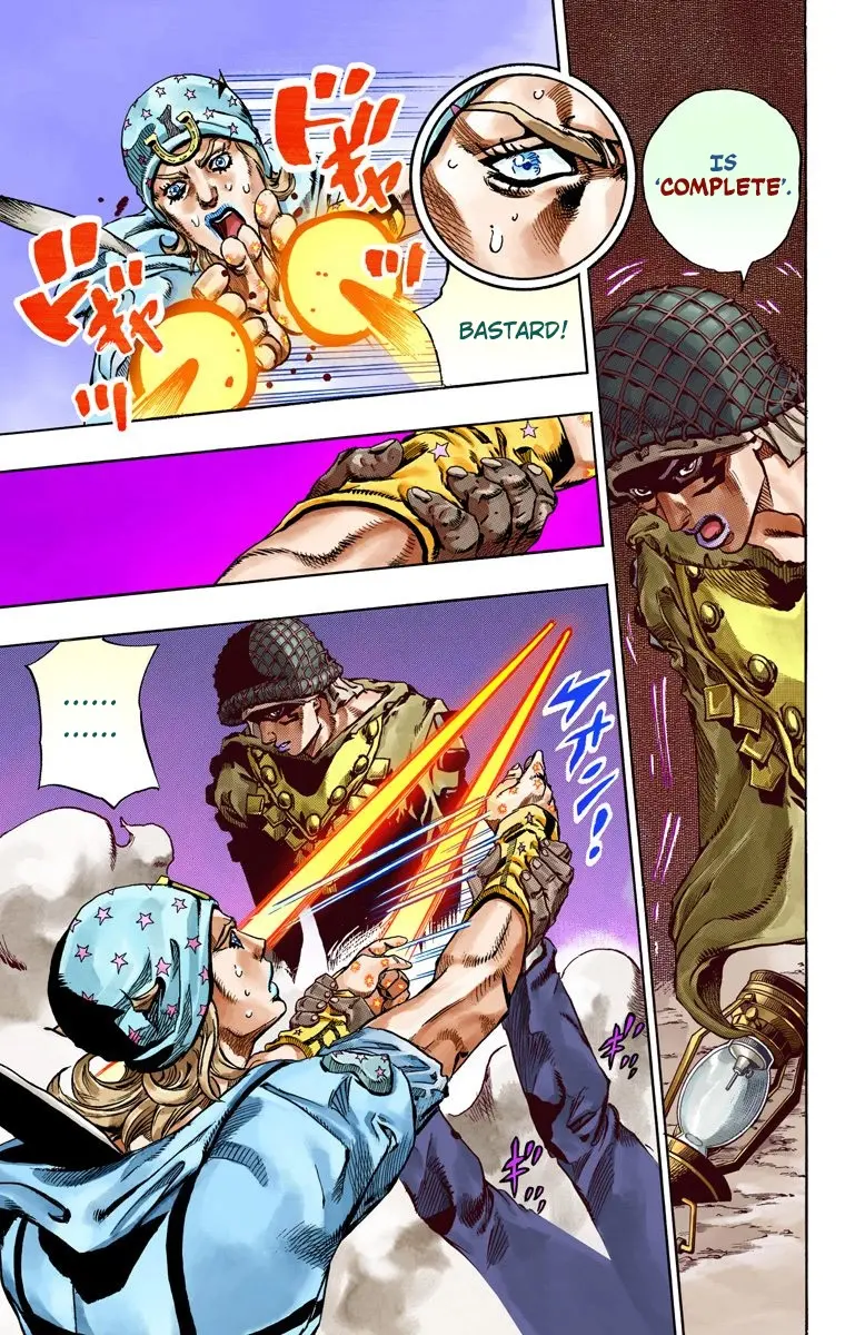 JoJo's Bizarre Adventure Steel Ball Run Colored Manga β Chapter 58 β Page 34