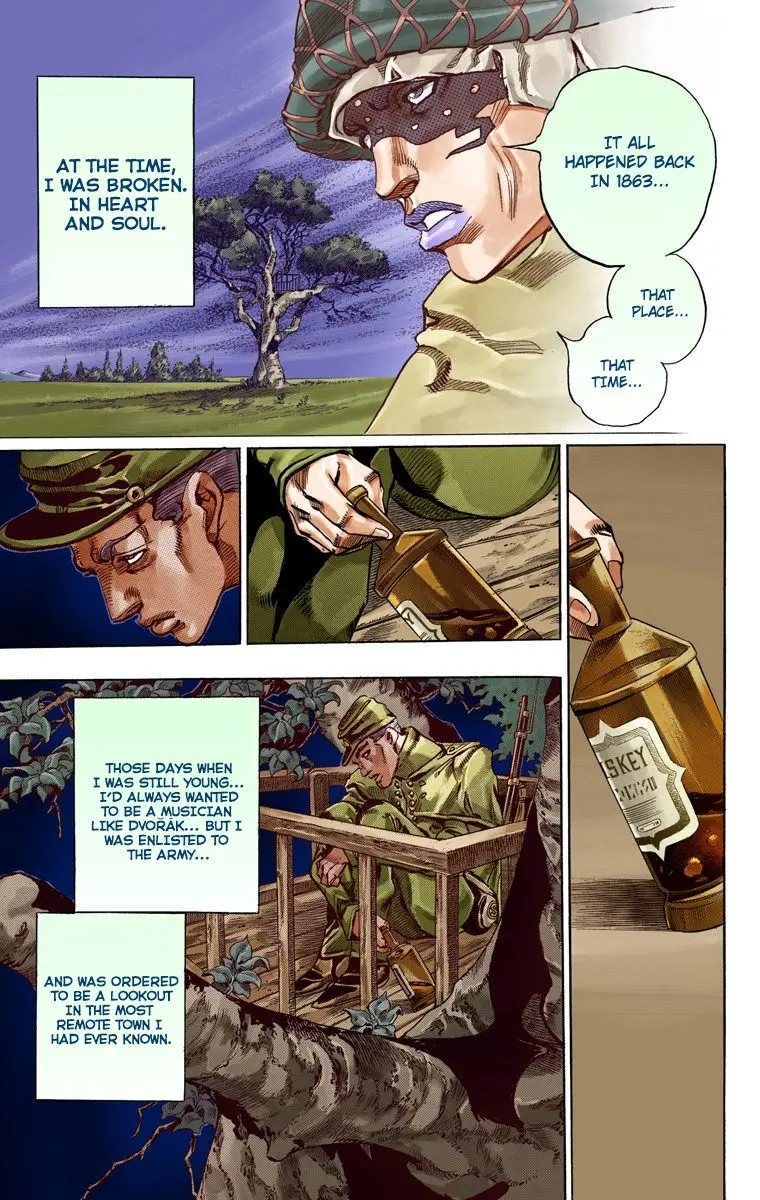 JoJo's Bizarre Adventure Steel Ball Run Colored Manga β Chapter 58 β Page 37