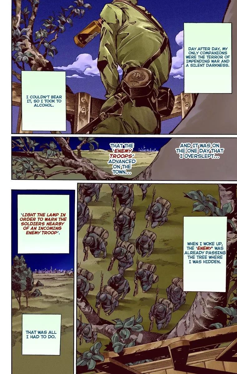 JoJo's Bizarre Adventure Steel Ball Run Colored Manga β Chapter 58 β Page 38