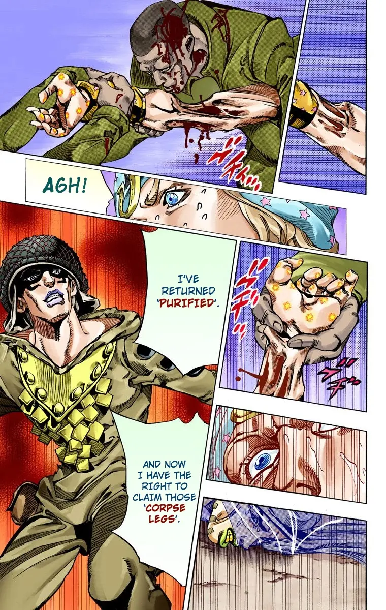 JoJo's Bizarre Adventure Steel Ball Run Colored Manga β Chapter 58 β Page 41