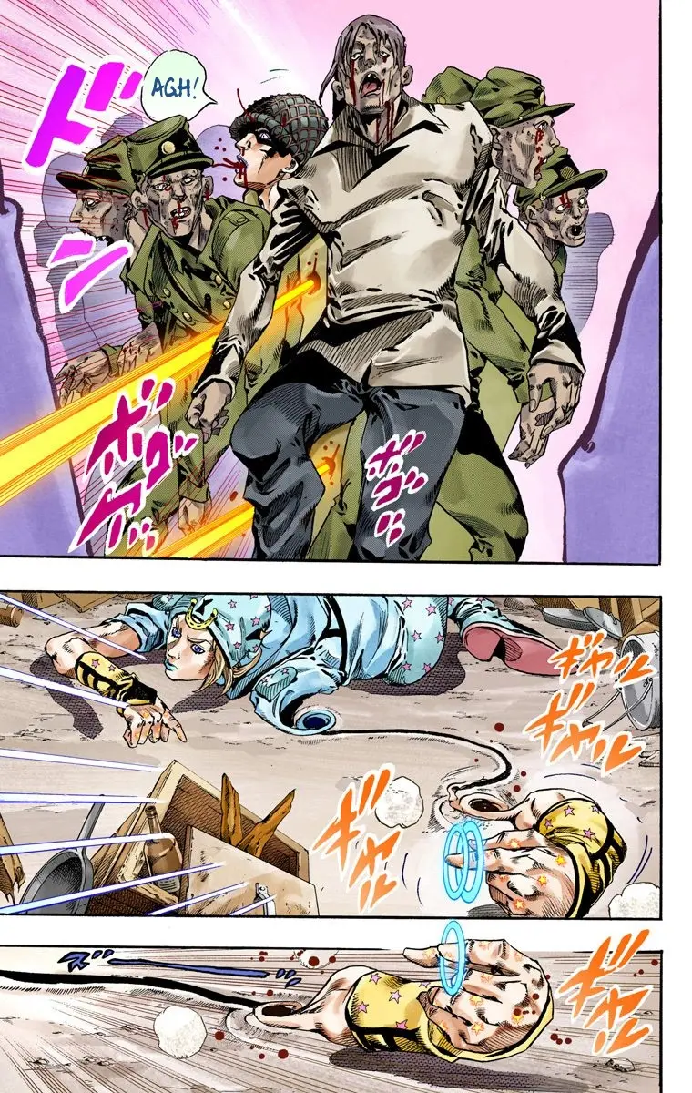 JoJo's Bizarre Adventure Steel Ball Run Colored Manga β Chapter 59 β Page 13