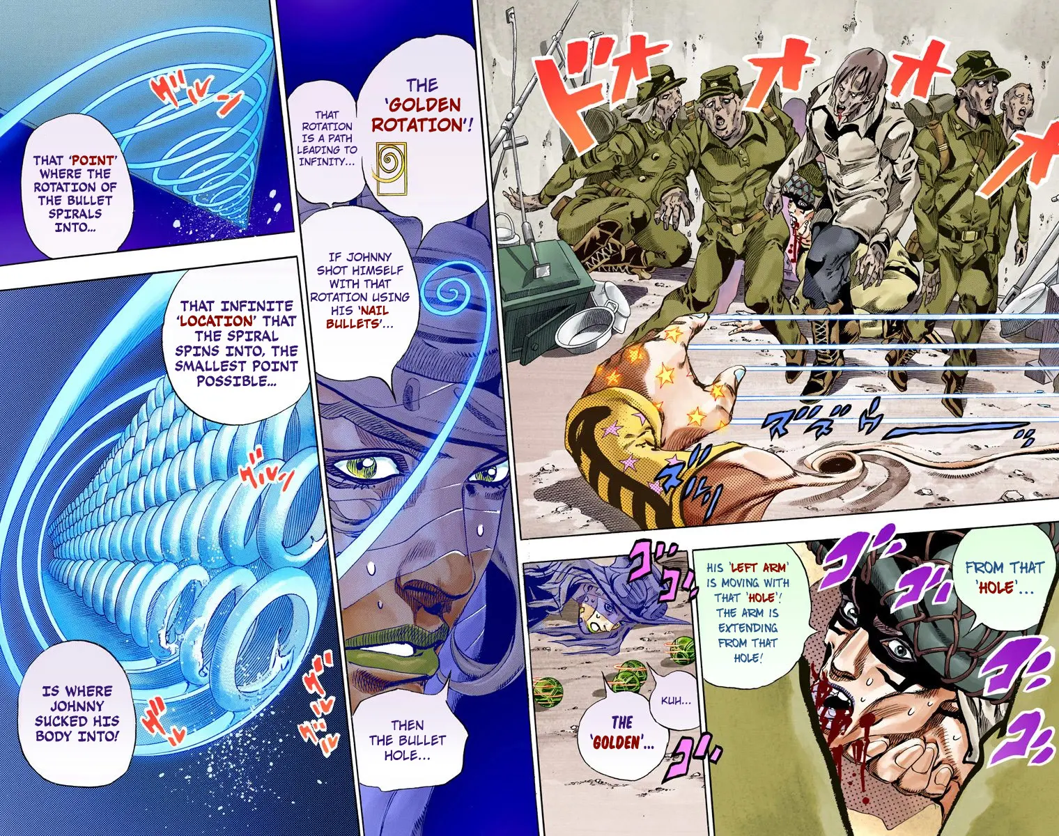 JoJo's Bizarre Adventure Steel Ball Run Colored Manga β Chapter 59 β Page 14