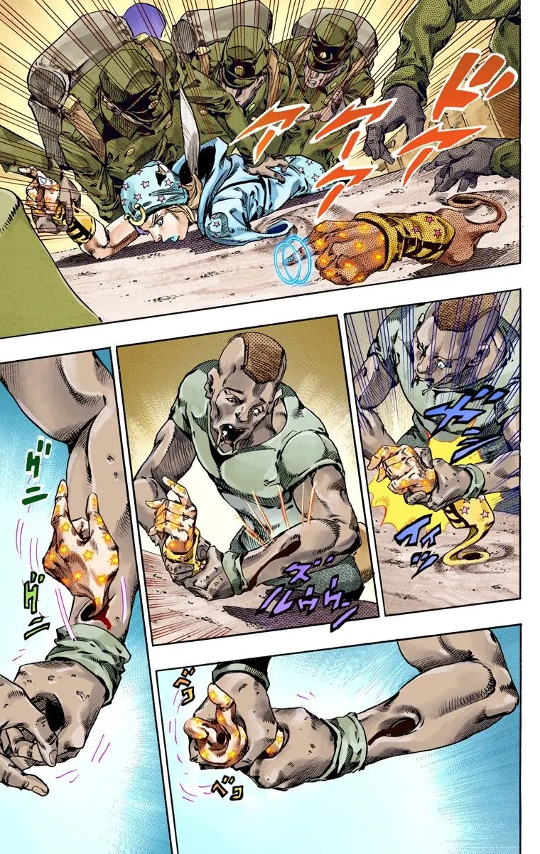 JoJo's Bizarre Adventure Steel Ball Run Colored Manga β Chapter 59 β Page 16