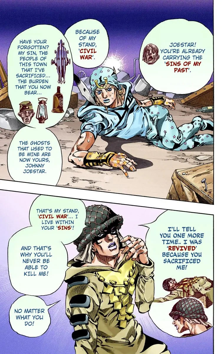 JoJo's Bizarre Adventure Steel Ball Run Colored Manga β Chapter 59 β Page 23