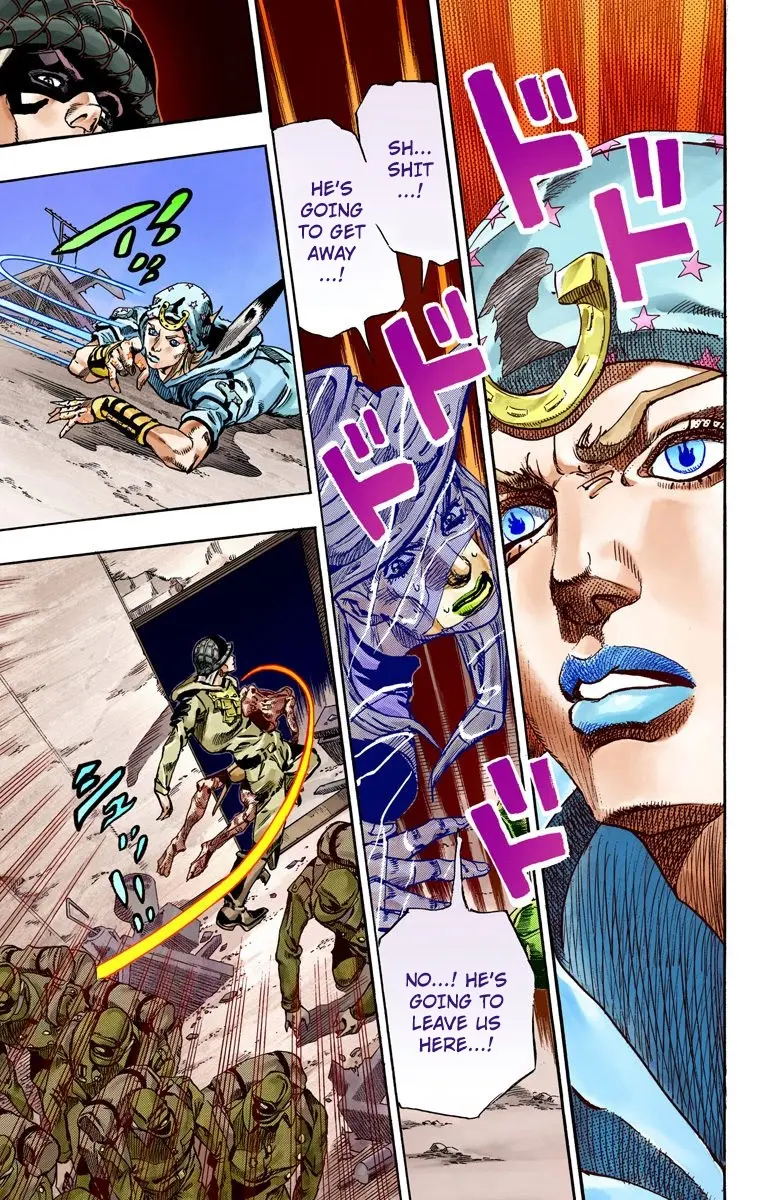 JoJo's Bizarre Adventure Steel Ball Run Colored Manga β Chapter 59 β Page 25