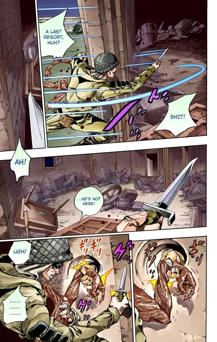 JoJo's Bizarre Adventure Steel Ball Run Colored Manga β Chapter 59 β Page 30