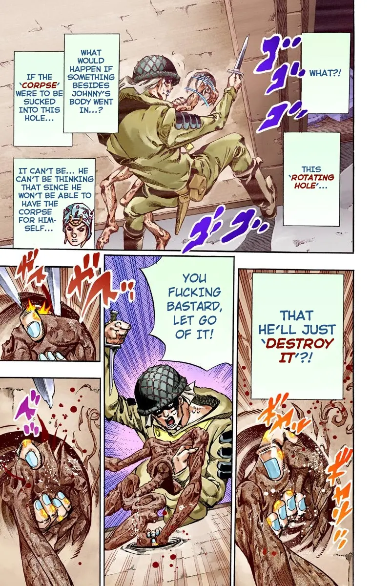 JoJo's Bizarre Adventure Steel Ball Run Colored Manga β Chapter 59 β Page 34