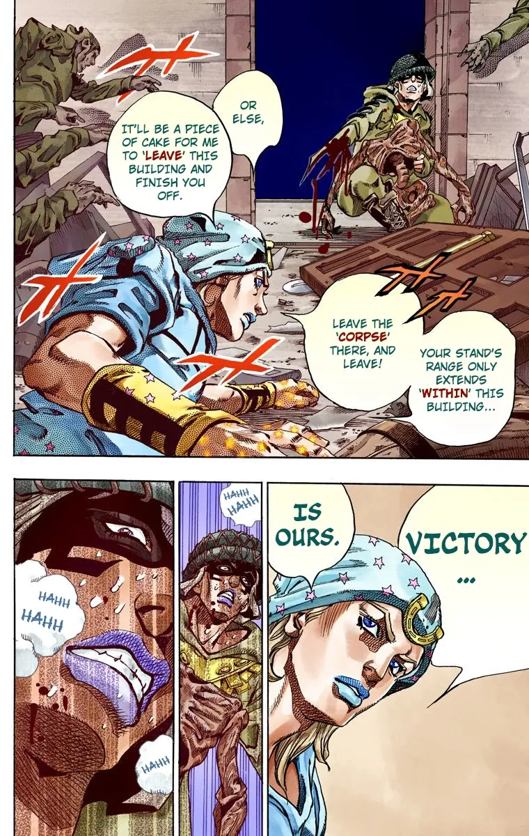 JoJo's Bizarre Adventure Steel Ball Run Colored Manga β Chapter 59 β Page 44