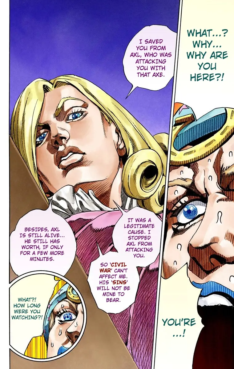 JoJo's Bizarre Adventure Steel Ball Run Colored Manga β Chapter 59 β Page 50