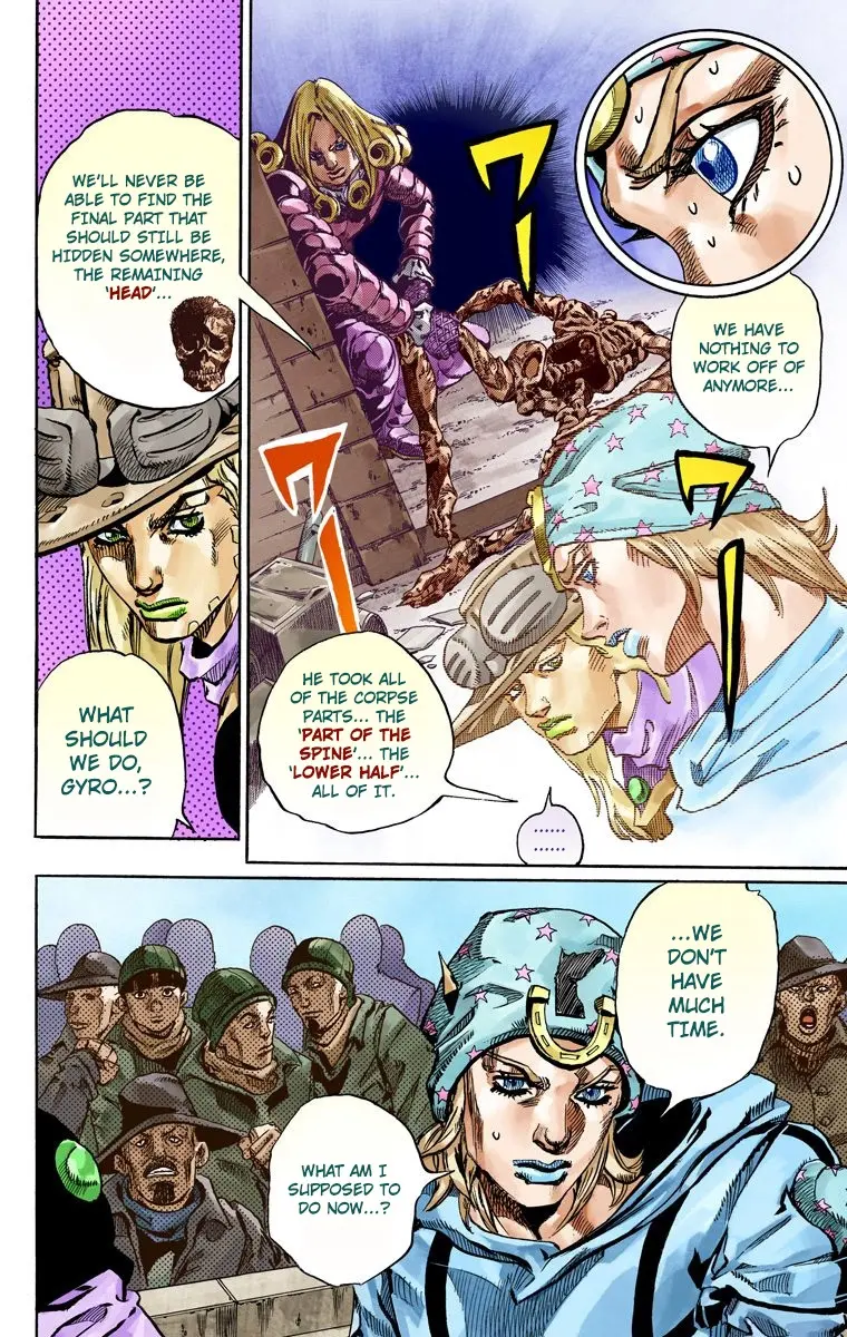 JoJo's Bizarre Adventure Steel Ball Run Colored Manga β Chapter 60 β Page 6