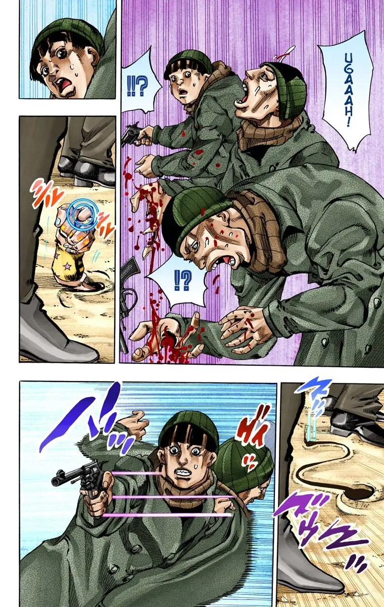 JoJo's Bizarre Adventure Steel Ball Run Colored Manga β Chapter 60 β Page 8