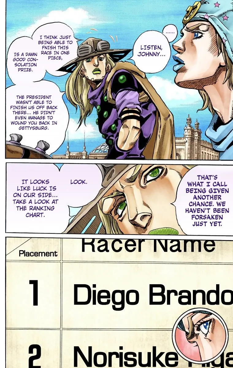 JoJo's Bizarre Adventure Steel Ball Run Colored Manga β Chapter 60 β Page 10