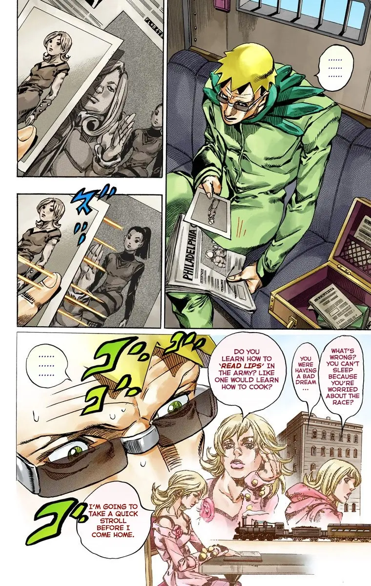 JoJo's Bizarre Adventure Steel Ball Run Colored Manga β Chapter 60 β Page 15