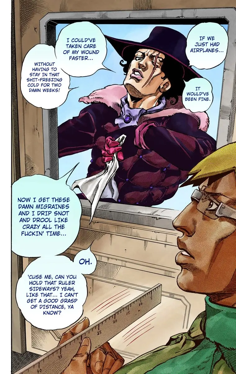 JoJo's Bizarre Adventure Steel Ball Run Colored Manga β Chapter 60 β Page 19