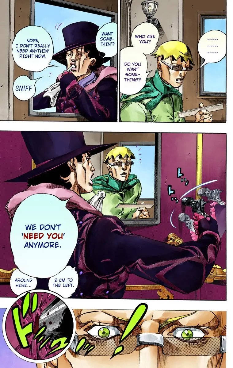 JoJo's Bizarre Adventure Steel Ball Run Colored Manga β Chapter 60 β Page 20