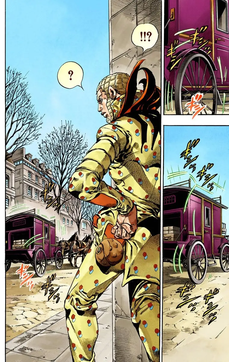 JoJo's Bizarre Adventure Steel Ball Run Colored Manga β Chapter 60 β Page 21